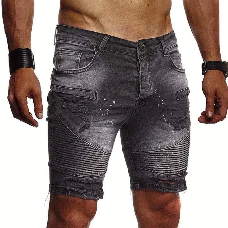 New Fashion Leisure Men Short Jeans Brand Clothing Summer Shorts Men Jeans short mens shorts