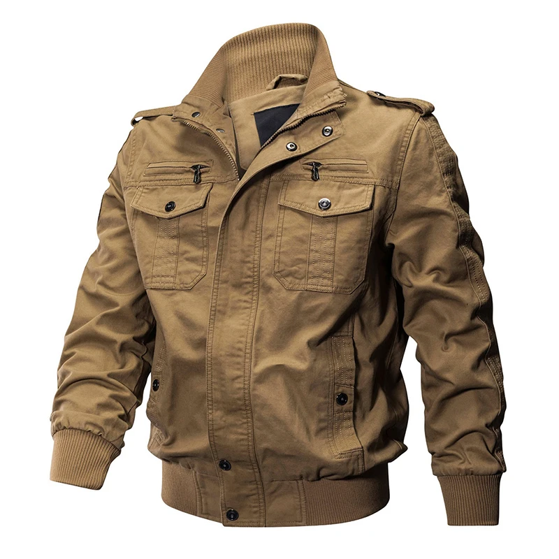 MAGCOMSEN Mens Hoodie Full Zip Sweatshirts Cotton Spring Fall Jacket with Pockets