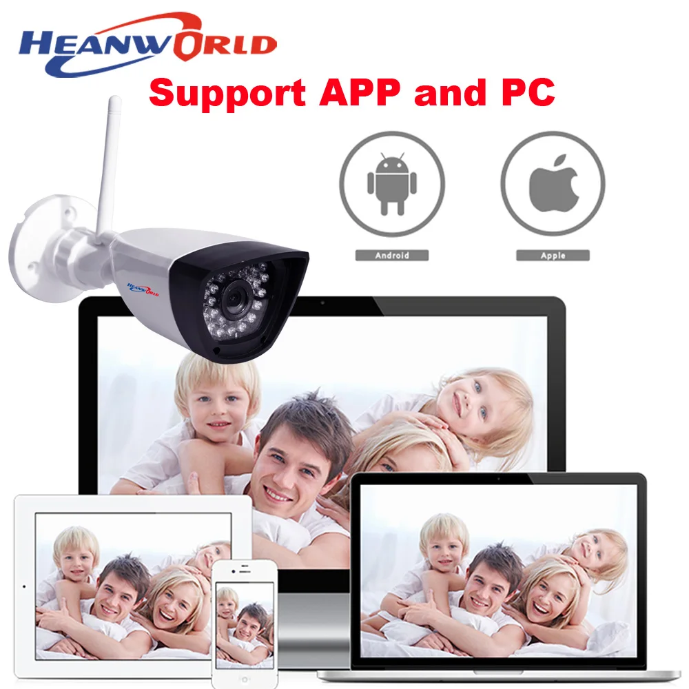 CCTV IP камера 720P WiFi наружная безопасности ONVIF водонепроницаемая система наблюдения