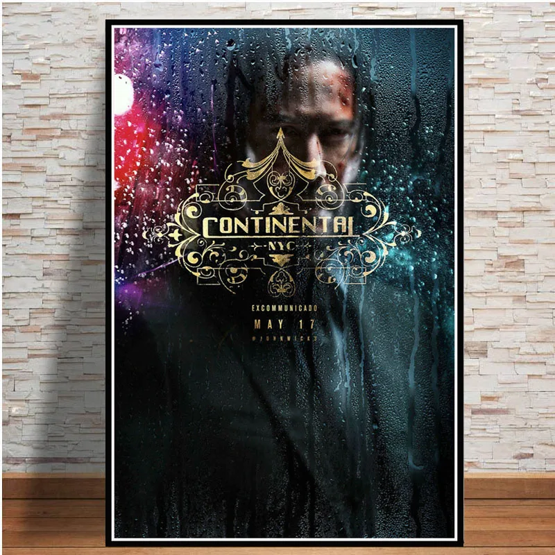 

John Wick Chapter 3 Parabellum Keanu Reeves 2019 Movie Poster Print Wall Art Canvas Painting Pictures For Living Room Home Decor