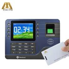 Realand TCP/IP отпечатков пальцев посещаемости времени A-C091 RFID карточки сотрудника, время, часы Поддержка P2P Функция