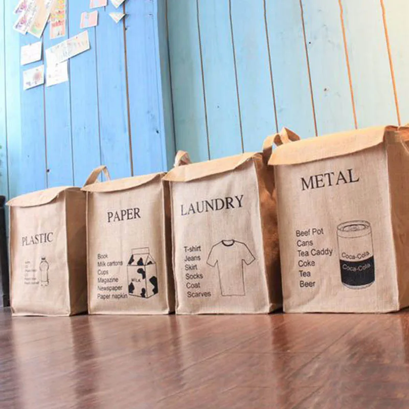 

30X28X40cm New Words Metal Paper Design House Storage Basket with Dust Cover Folded Linen Storage Box Clothing Storage Bags