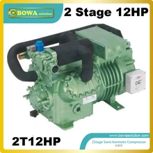 2T R22a  12HP refrigeration compressor for cooling seafood to take place of S4G12.2