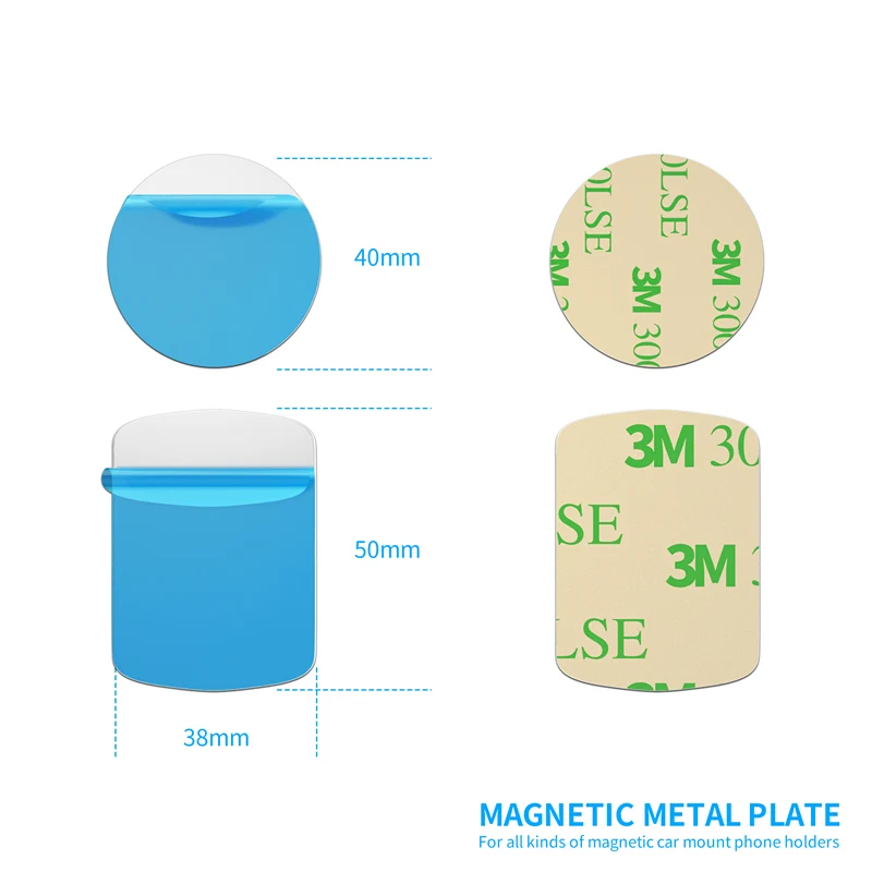 Магнитный держатель для телефона металлическая пластина диск Железный клейкий лист для воздуха вентиляционное крепление подставка для телефона Магнитная металлическая пластина автомобильный держатель
