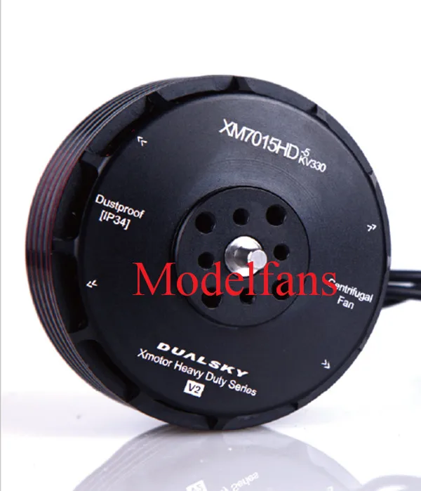 

DualSky XM7015HD-16 155KV Heavy-duty Brushless Disc Motor V2.0 10-12S for FPV Multicopter UAV