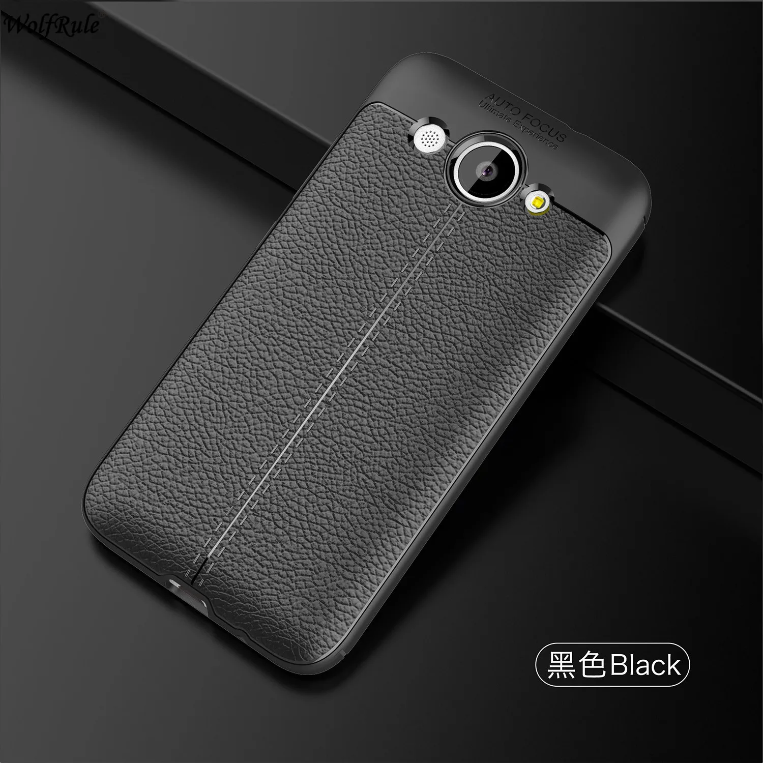 Wolfrole Huawei Y3 2017 чехол Y5 Lite противоударный роскошный кожаный ТПУ для телефона Fundas CRO