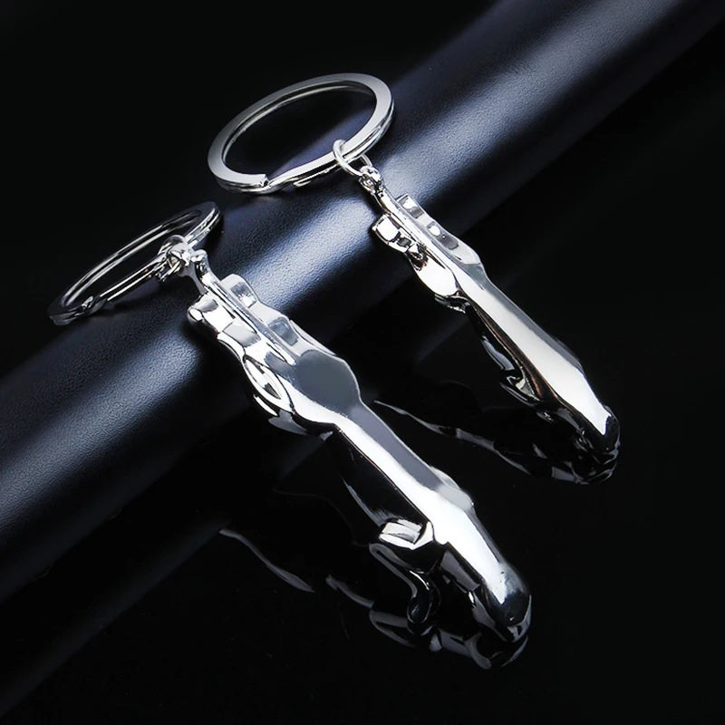 

1 Pc Keychain Car Key Stainless Steel Car Styling Key Ring High-grade Auto Key Chain Keyring Keyfob Pendant Gift Dropshipping