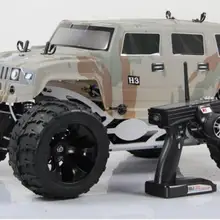 Rovan 1/5 RC Bigfoot Hummer грузовик большой Монстр 4WD 30,5 куб. См бензиновый мощный двигатель