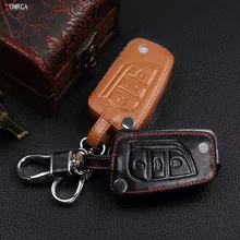 Fashion Men Leather Keychain For Toyota Camry Highlander Corolla Prado REIZ Crown RAV4 Hilux Vitz,3 Button Buttons starline a93