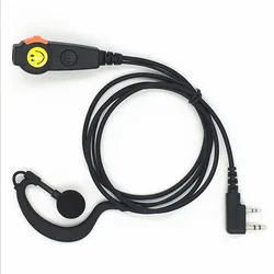 Casque Double PTT avec microphone et sourire, pour Radio CB, talkie walkie BAOFENG UV 5R UV 5RE Plus UV B5 UV B6 GT 3 UV 5X, nouvelle collection 