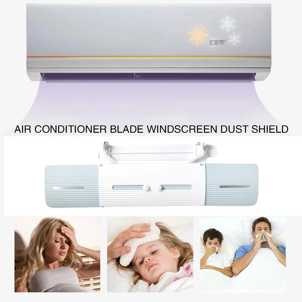 

Outlet Shutter Board Air Conditioner Wind Shield Plastic Restaurant Summer Windguard Office Anti Direct Blowing Hotel