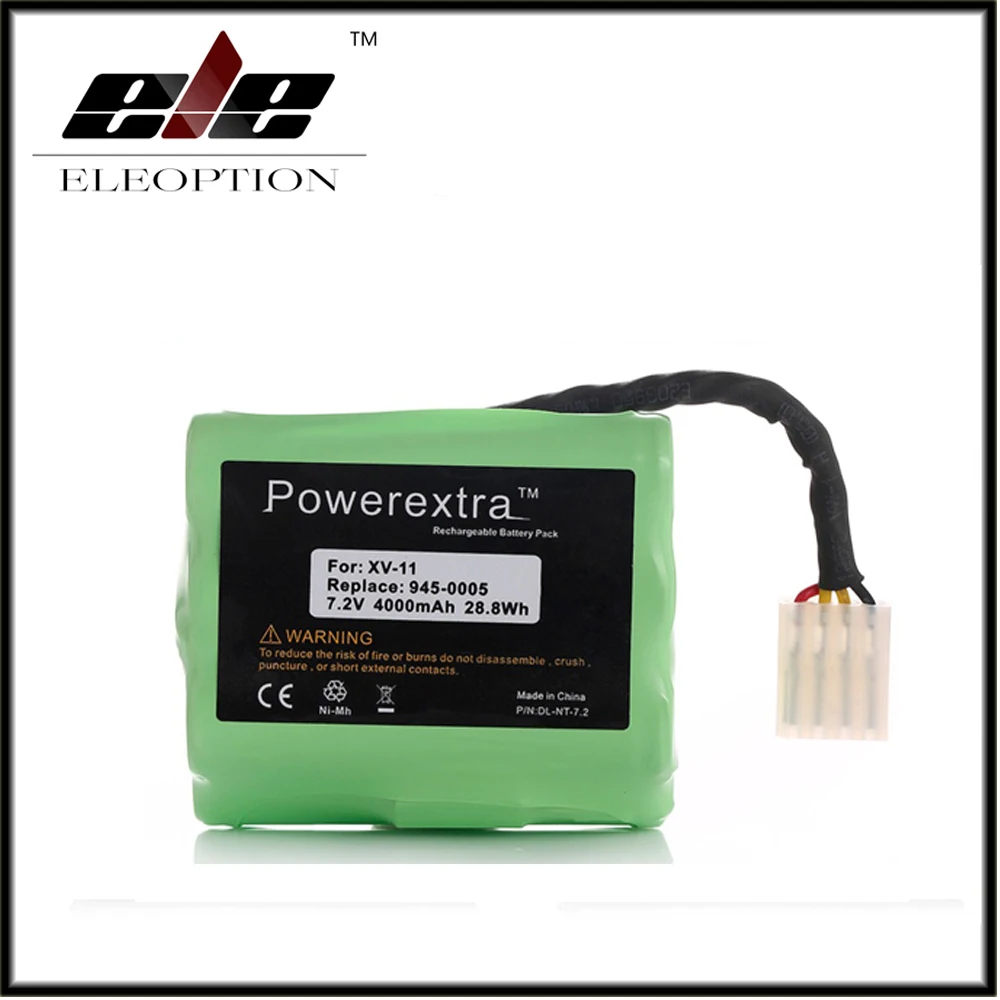 

Eleoption High quality 7.2V 4000mAh Replacement Battery for Neato XV-11 XV-12 XV-14 XV-15 XV-21 Vacuum Cleaner Battery