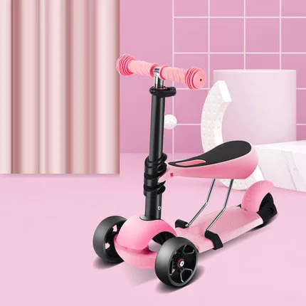 Standard pink Детские горки-это экологически чистый светильник, противоударный Безопасный и компактный складной От 2 до 14 лет детей - Цвет: Standard pink
