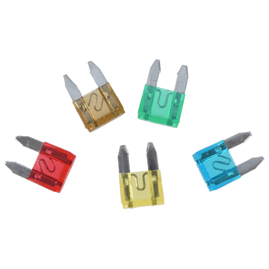 20 pcs Car Motorcycle Mini Fuses Blade Fuse Safety