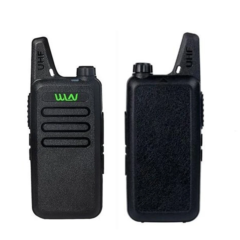 2 шт./лот wln kd-c1 handy talky UHF 400-470 МГц VOX ham трансивер Любительская cb радиостанция портативная мини рация PMR446