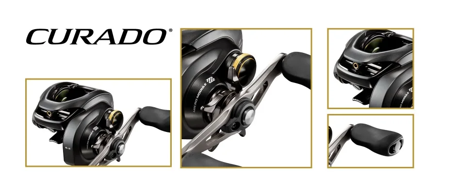 SHIMANO CURADO K 201 200HG 201XG Низкопрофильная катушка для baitcasing 7BB MicroModule gear HAGANE Body Морская Рыбалка снасти