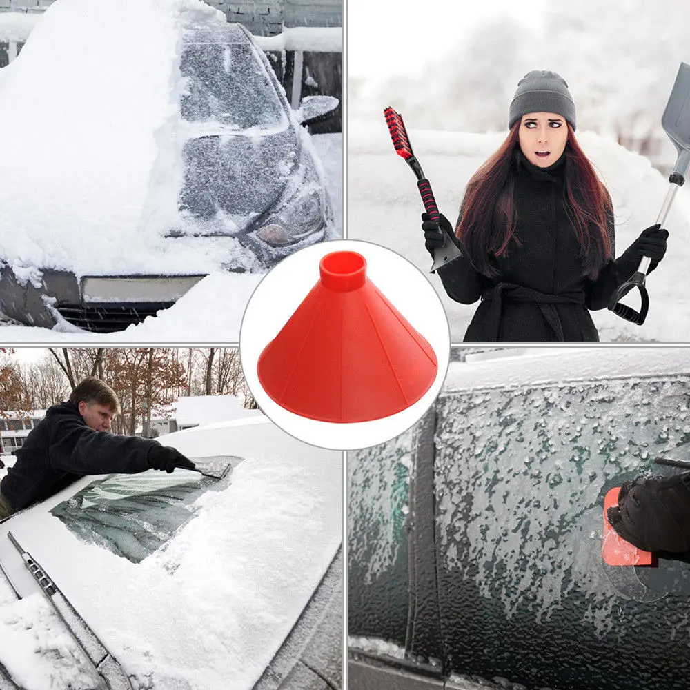 Vehemo скребок для льда для разморозки скребок для снега лопатка для льда щетка для снега автомобильный Снежный мелтер открытый лобовое стекло автомобильный запасной