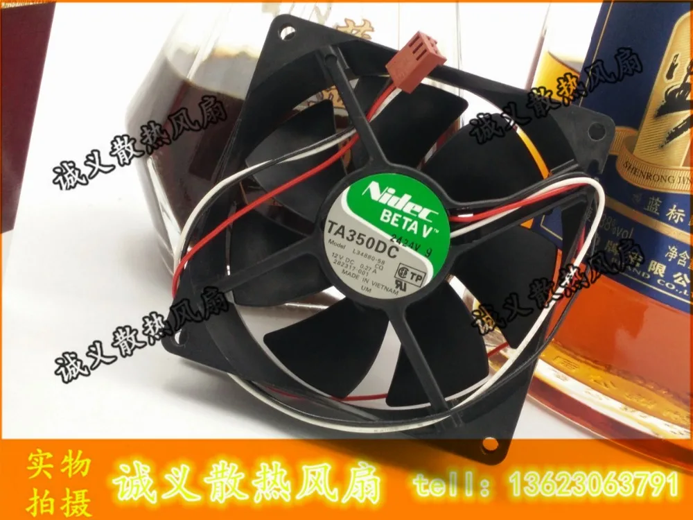 L34880 58 12V 0.27A 9CM 9225 тихий охлаждающий вентилятор шасси 90x90x25 мм|cooling fan|silent cooling fancooling