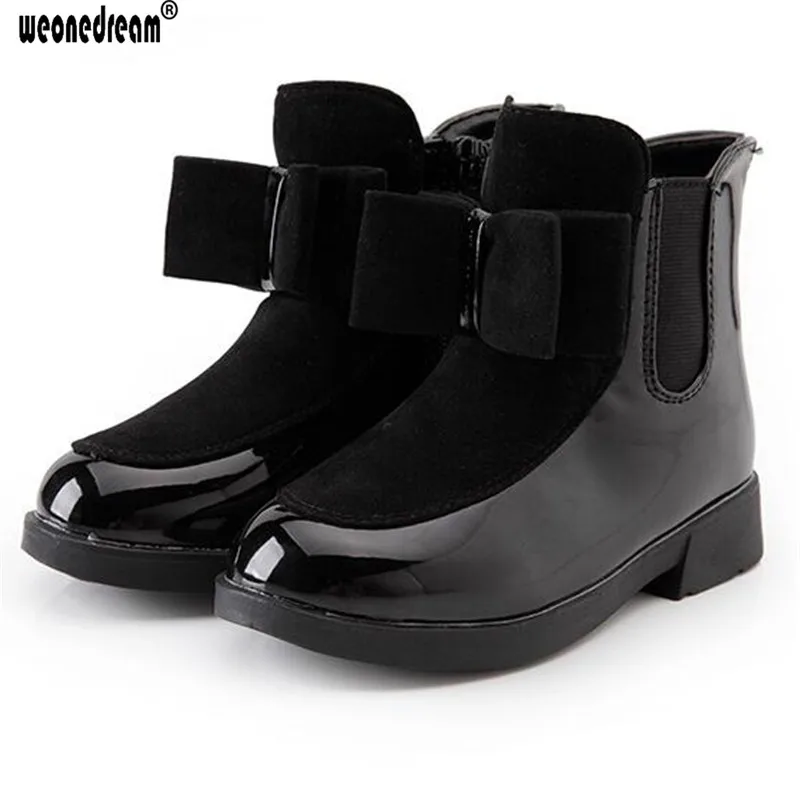 mädchenstiefel schwarz