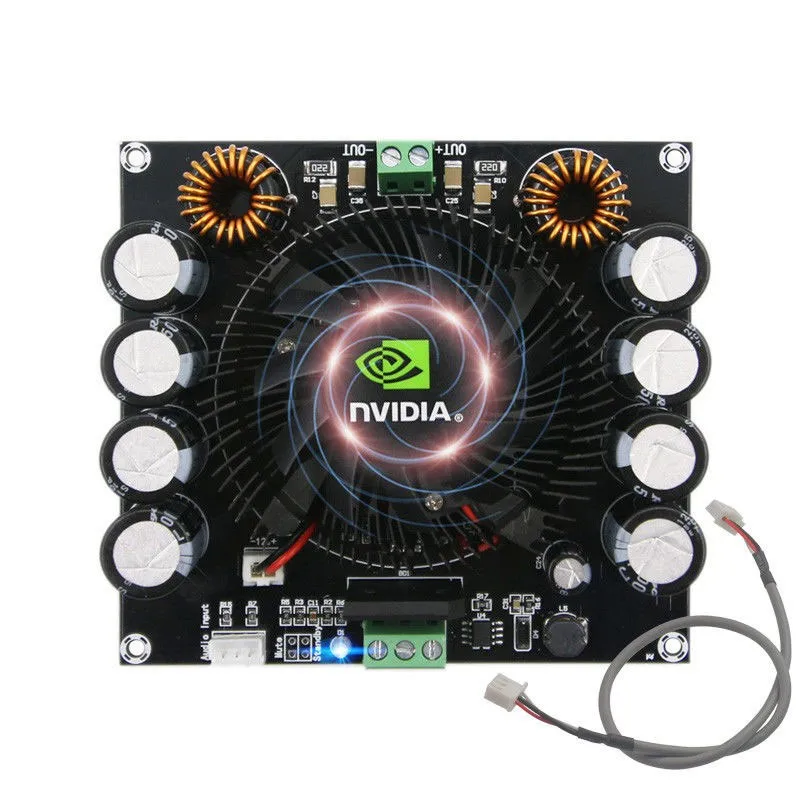 TZT TDA8954TH большой мощности цифровой аудио усилитель плата A + D класса 420W Amp AC