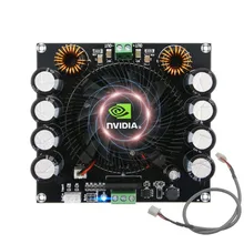 Tzt tda8954th grande potência amplificador de áudio digital placa a + d classe 420w amp ac 24v