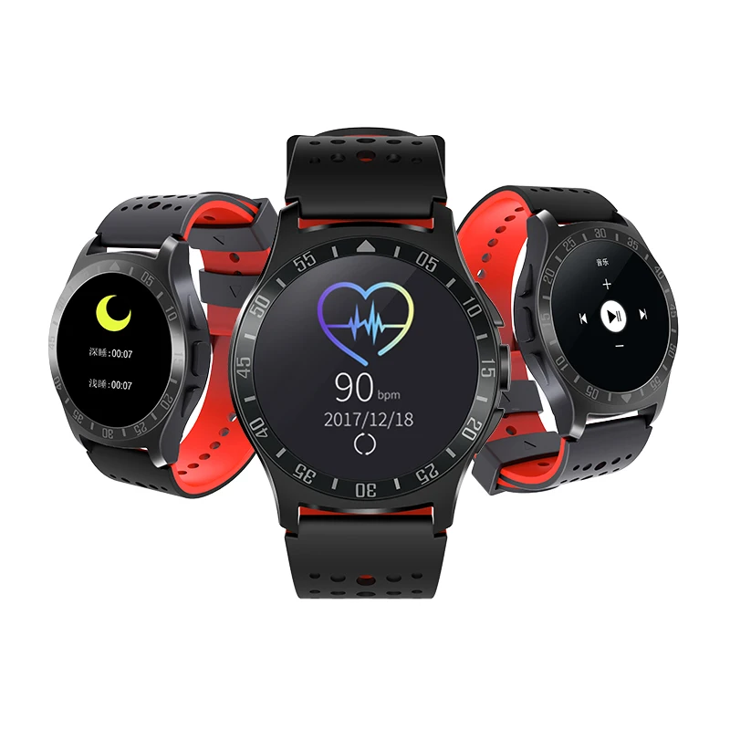 Оригинальные Bluetooth Смарт часы для мужчин и женщин android трекер сердечного ритма