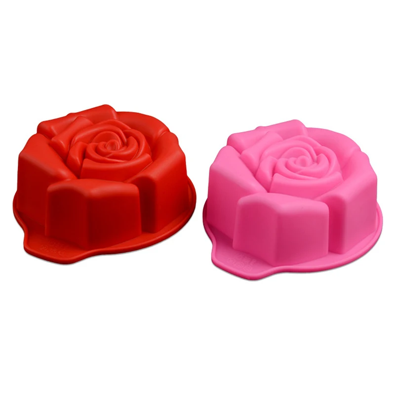 

6 Inch Rose Silicone Cake mold Baking Tools Birthday Cake Celebration Party Cocktail Party Cake tools Silicone mold