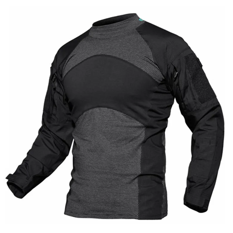 Men's Long Sleeve Shirt Outdoor Hiking Camping Fishing Work T-Shirt Tactical Tops, sport t shirt,long sleeve t shirt