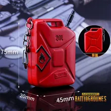 Игра PUBG Playerunknown's Battlegrounds костюмы для косплея реквизит сплав бензин барабан оружие пистолет Модель брелок