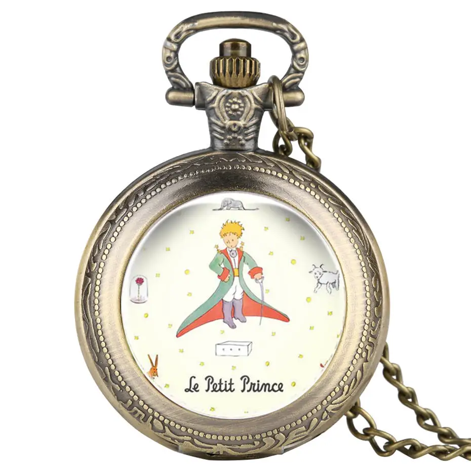 2019 New The Little Prince Watches for Kids Fashion Quartz Pocket Watch