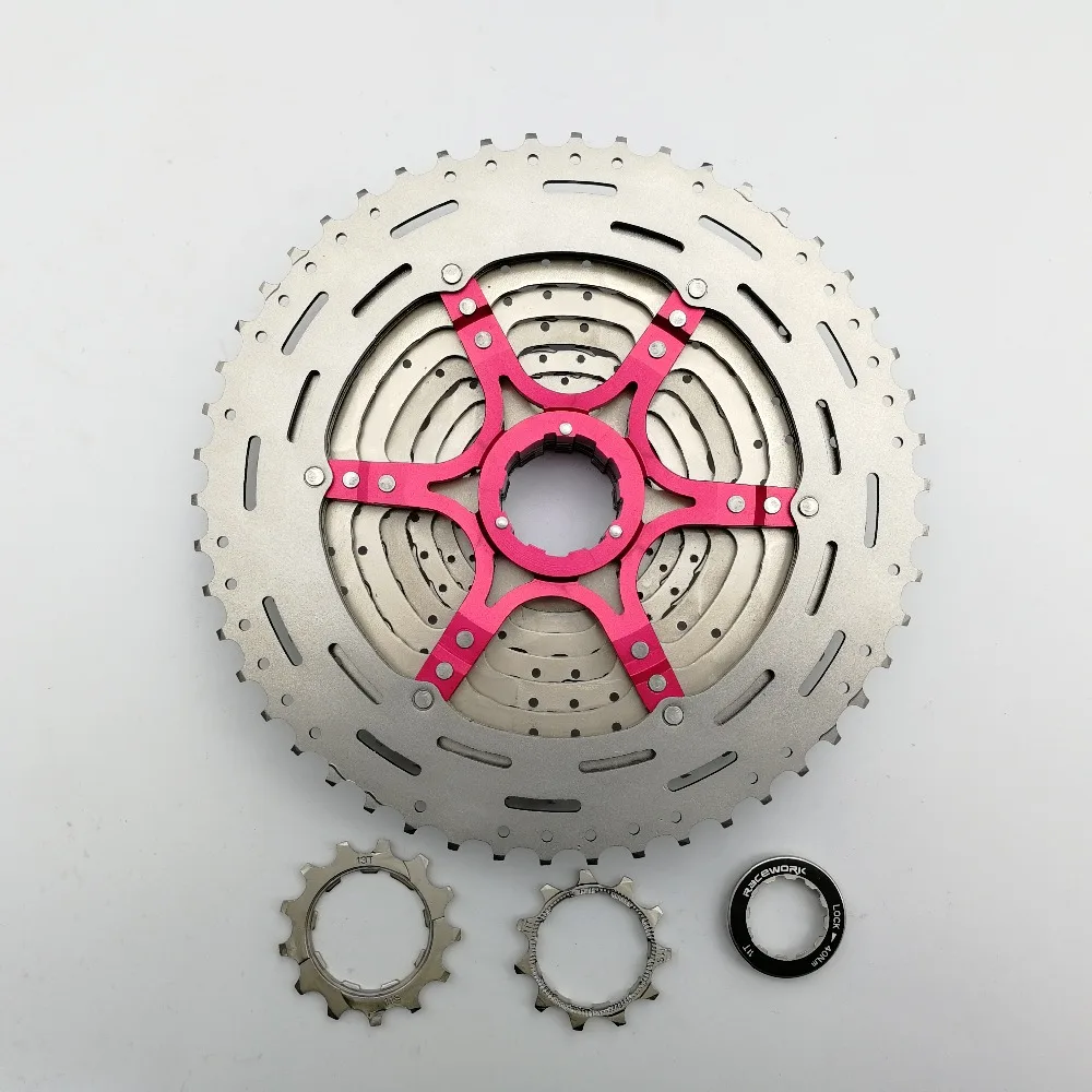 Алюминиевый кронштейн RACEWORK для шлема MTB 11 скоростей 50 т сверхлегкая 532 г Система