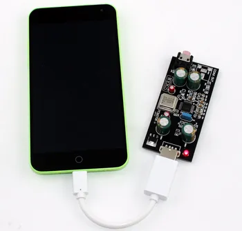 

PCM2706 OTG Sound Card Decoders board Support Android 4.0+ system