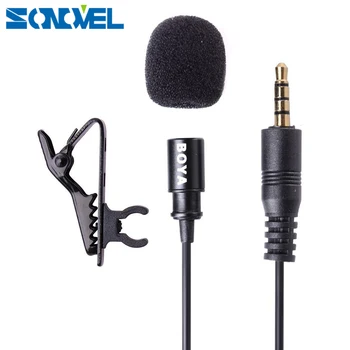 

BOYA BY-LM10 Smartphone Omnidirectional Lavalier Microphone for iPhone 6 6s 5 4s Xiao Sumsang S6 S5 S4 HTC smartphone