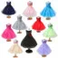 Princess girls dresses flower belt solid sequined dress christmas toddler teen age size 2t 3t 4 5 6 7 8 9 10 11 12 13 14 years