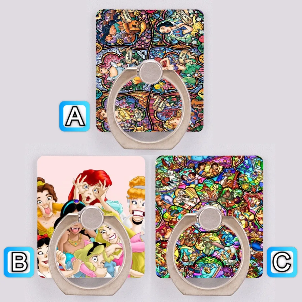 

Princess Grimace Lovely Cell Mobile Phone Holder Ring Mount Universal Rotate