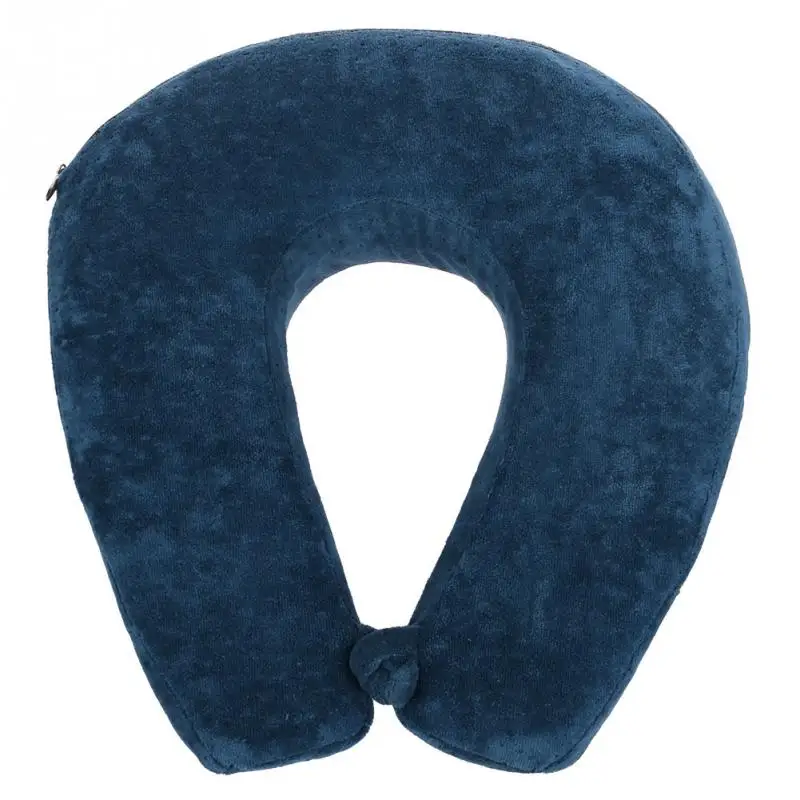 Новая подушка для шеи массажер u-образная подушка для шеи с микрошариками подушка для кровати для самолета подушка для автомобильных путешествий
