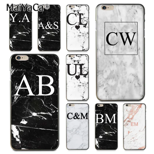 iphone 6 plus case marble initials iphone 6 plus case marble initials