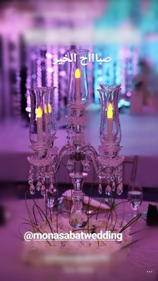 crystal candelabra