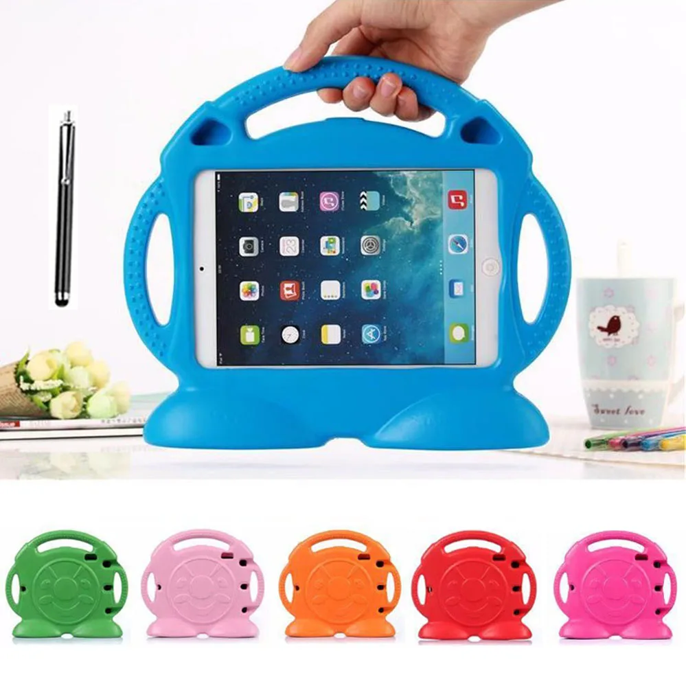 

XSKEMP Shockproof EVA Foam Protective Cover For Apple New iPad 2018 9.7 A1893 A1954 Kids Child Portable Handle Stand Tablet Case