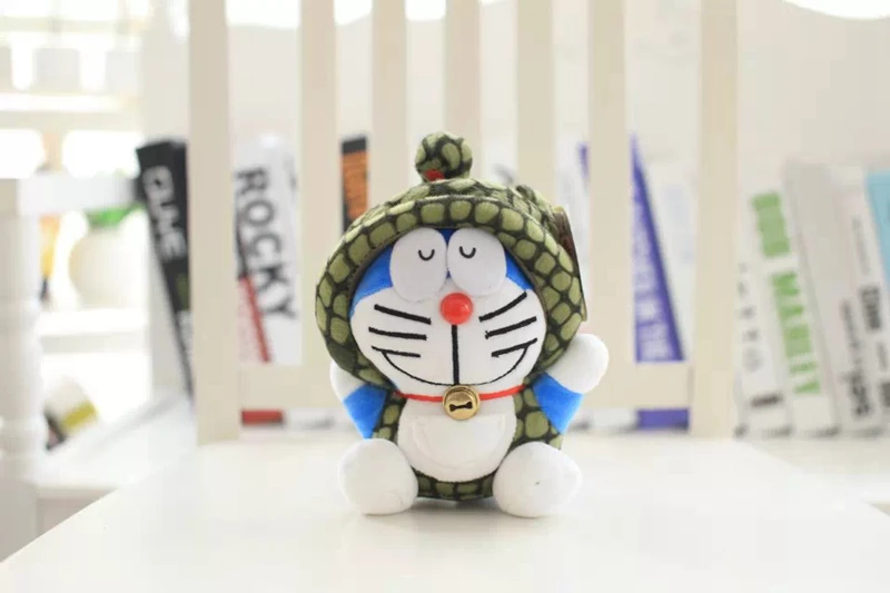 20 см Kawaii Китайский Зодиак Stand By Me Doraemon плюшевая игрушка мягкая кошка Животные Собака Кролик Плюшевая Кукла милый подарок для детей