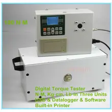 DTM-100P 100N. M промышленный цифровой измеритель крутящего момента с N.M/Kg. cm/Lb. в трех измерительных единицах и встроенном принтере