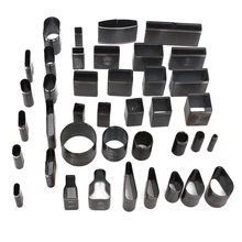 

Leather Craft DIY Tool 39 Shape Style Hole Hollow Cutter Punch Set Kit Handmade for Camara free shipping