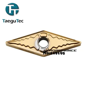 

Original TaeguTec VNMG160404-EA TT9080 10pcs CNC Tools VNMG160404 VNMG 160404 Lathe Cutter Tools Carbide Inserts Turning Tool