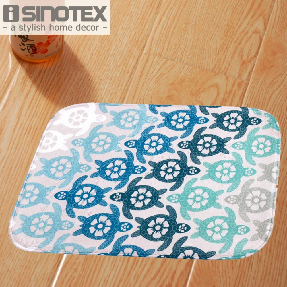 Tur Boden Teppiche Dinosaurier Sea Turtle Gedruckt Matte Teppich