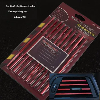 

Car air conditioning air outlet decorative strip car sticker accessories for Jeep wrangler grand cherokee compass renegade