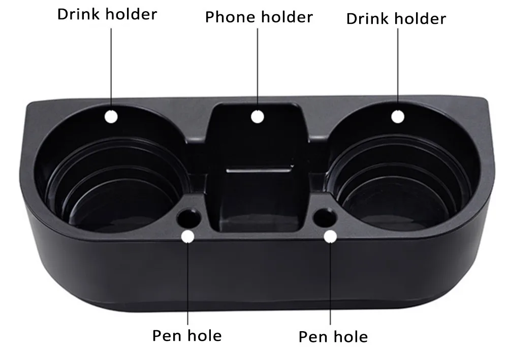 Portable Multifunction Car Auto Cup Holder Vehicle Seat Cup Cell Phone