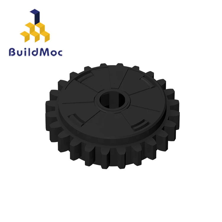BuildMOC 76244 2 24 зубная муфта шестерня кирпич техника ловушка для строительных блоков