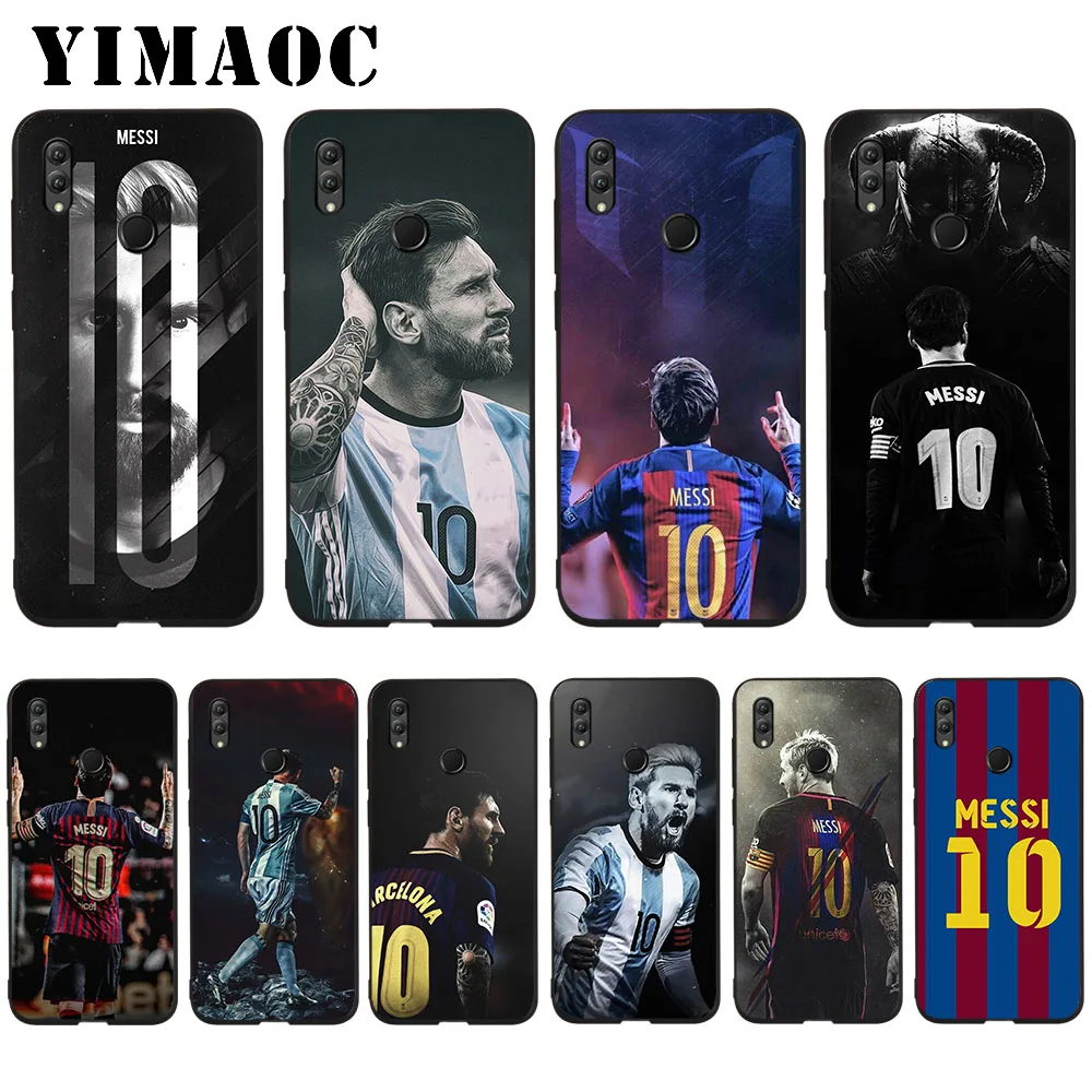 

YIMAOC Barcelona Messi 10 Soft Case for Huawei Honor Note 10 9 Lite 8C 8X 8 Lite 7X 7A 3GB Pro 7C 6A