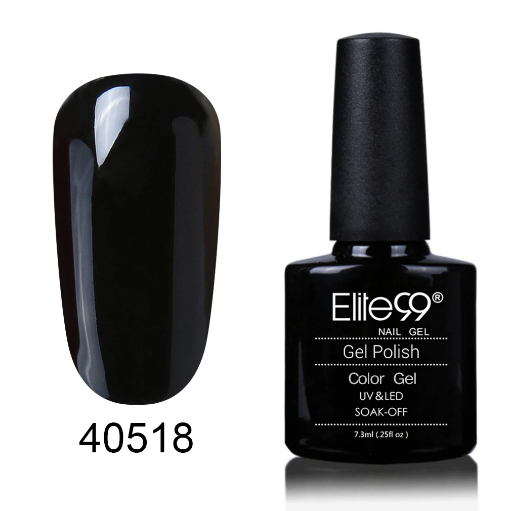 S40518 Elite99 7,3 мл Гель-лак для ногтей долговечный замачиваемый Гель-лак для ногтей Светодиодный УФ-гель для быстрого высыхания ногтей 1 шт. 79 цветов - Цвет: S40518