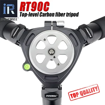 

RT90C top-level Carbon Fiber Tripod professional Birdwatching heavy duty camera stand 40mm tube 40kg load 75mm bowl adapter